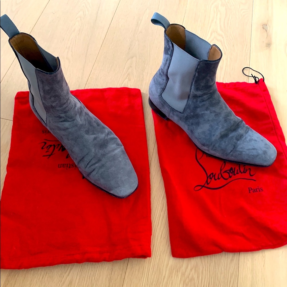 Christian Louboutins Chelsea boots
